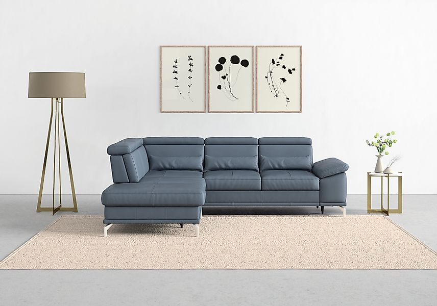 sit&more Ecksofa Cabrio L-Form, mit Sitztiefenverstellung, günstig online kaufen
