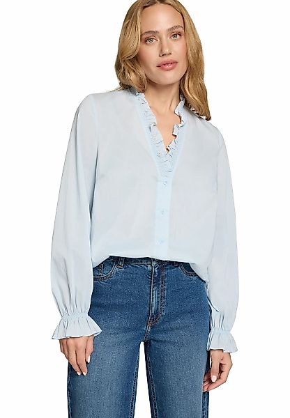 Zero Klassische Bluse "Damen mit Rüschen" günstig online kaufen