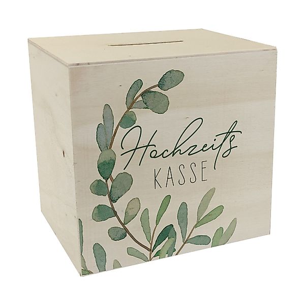 speecheese Spardose Hochzeitskasse Eukalyptus Spardose aus günstig online kaufen