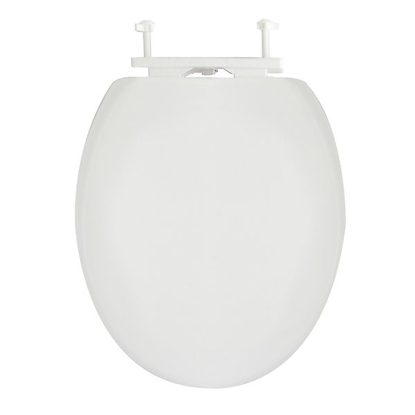 MSV WC-Sitz Kunststoff 44 cm x 36 cm x 5 cm Weiß günstig online kaufen