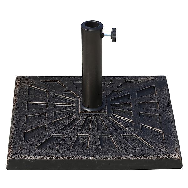 Outsunny Schirmhalter Regenschirm Base für Ø38 mm günstig online kaufen