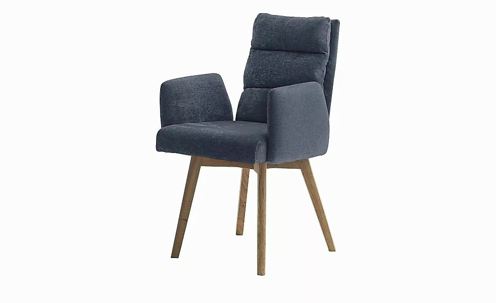 Woodford Armlehnstuhl  Kalama ¦ blau ¦ Maße (cm): B: 61 H: 92 T: 65.0 Stühl günstig online kaufen