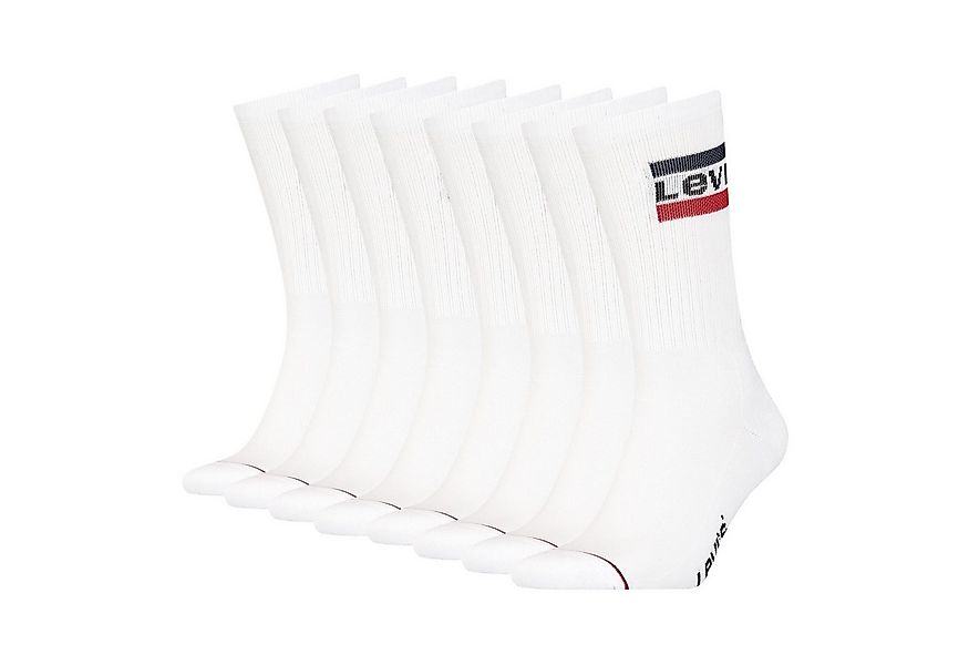 Levi's® Tennissocken Regular Cut Sportswear Logo (4-Paar) mit flacher Zehen günstig online kaufen