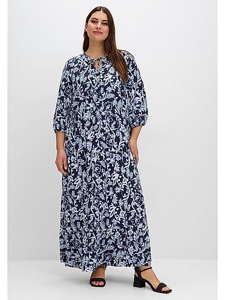 Sheego Maxikleid Große Größen mit floralem günstig online kaufen
