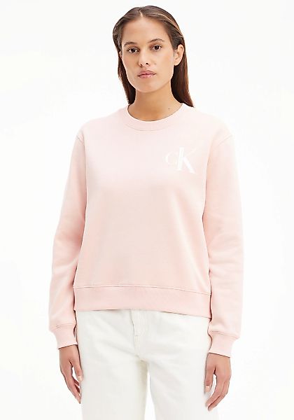 Calvin Klein Jeans Sweatshirt "CK INSTITUTIONAL CREW NECK", mit CK Monogram günstig online kaufen