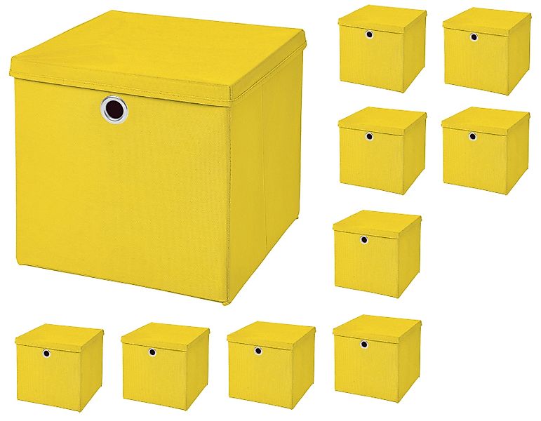 StickandShine Aufbewahrungsbox 10 Stück Faltboxen 28 günstig online kaufen