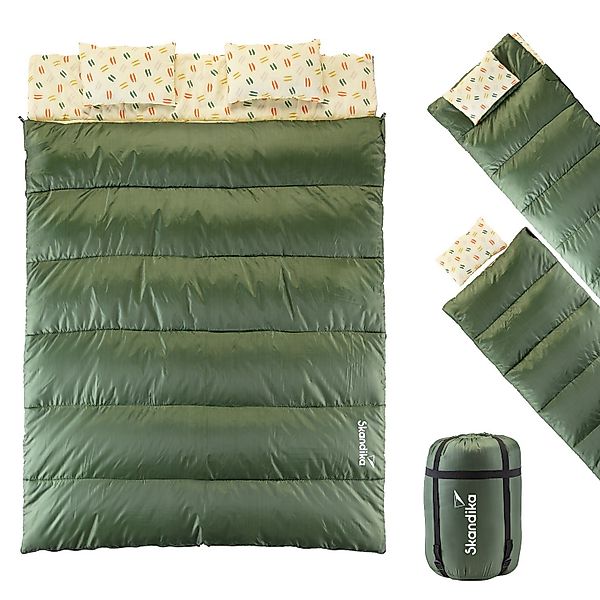 Skandika Doppelschlafsack Iceland Double Deckenschlafsack für günstig online kaufen