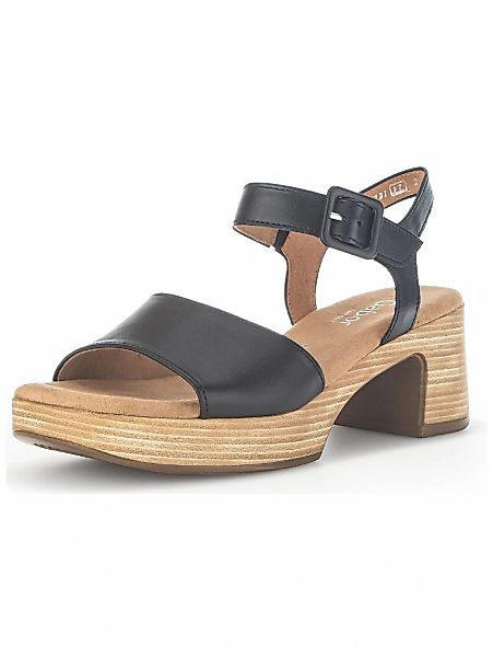 Gabor Comfort Riemchensandale "Gabor Comfort Sandalen Nappaleder" günstig online kaufen