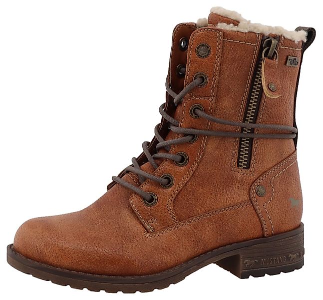 Mustang Shoes Concetta Winterstiefel Stiefel, Schnürstiefel mit TEX-Membran günstig online kaufen