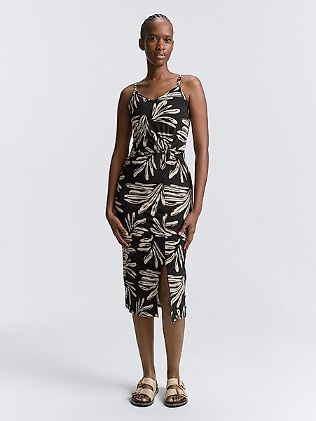 TOM TAILOR Denim Sommerkleid Midi-Trägerkleid mit günstig online kaufen