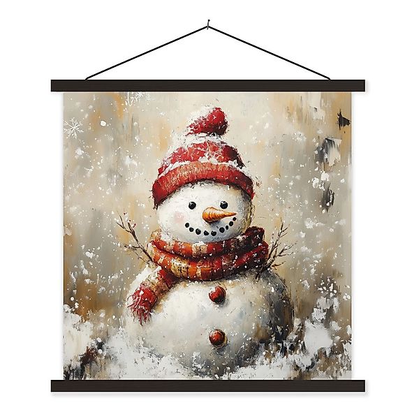 MuchoWow Poster Schneemann - Winter - günstig online kaufen