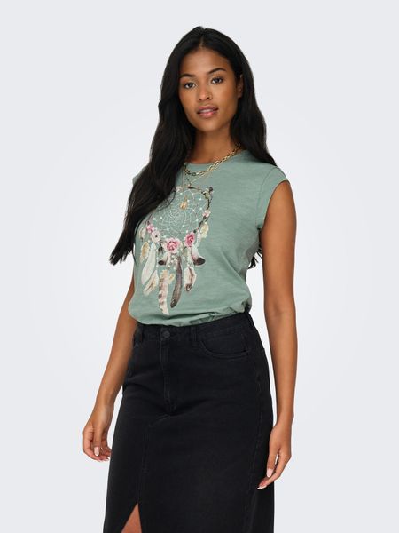 ONLY Kurzarmshirt ONLBONE S/S FEEL/FEATHERS TOP günstig online kaufen