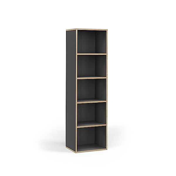 Vicco Bücherregal Tetrix, Anthrazit/Nordik, 40 x günstig online kaufen