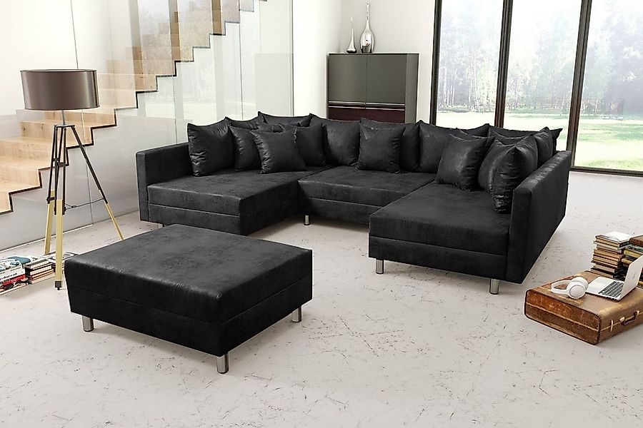 Küchen-Preisbombe Sofa Wohnlandschaft Sofa Couch Ecksofa Eckcouch Vintage A günstig online kaufen