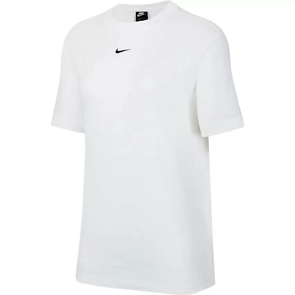 Nike Sportswear Essential Kurzärmeliges T-shirt XS White / Black günstig online kaufen