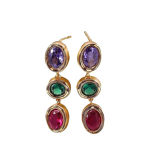 Jumpeak Paar Ohrhänger ohrringe silber 925,bunte günstig online kaufen