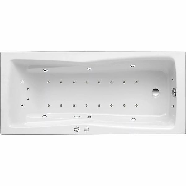 Ottofond Whirlpool Atlanta Premium 160 cm x 70 cm Weiß günstig online kaufen