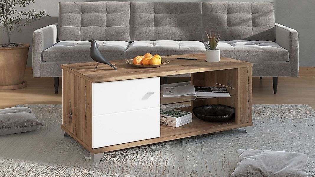 INOSIGN Couchtisch "Burgundy120 cm, rechteckig, in zeitloser Design," mit v günstig online kaufen