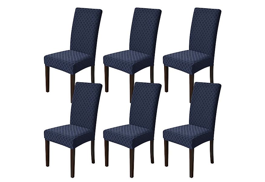 BYSURE Stuhlhusse Stuhlhussen für Esszimmerstühle, Abnehmbarer Waschbarer S günstig online kaufen