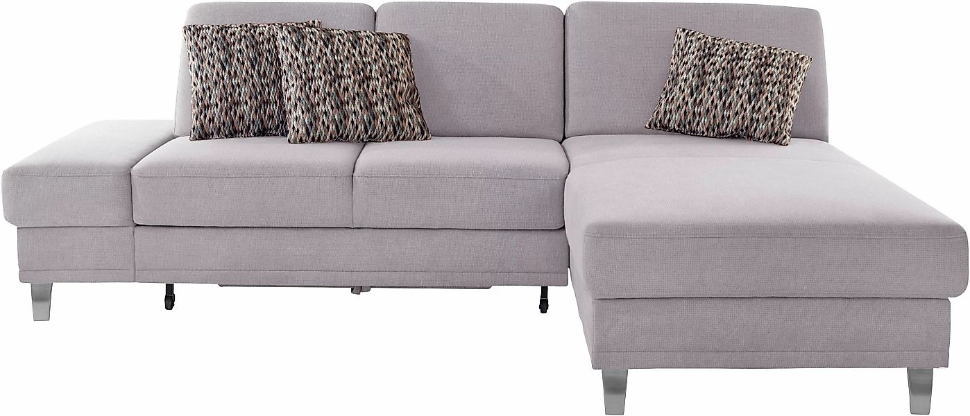 sit&more Ecksofa »Clio L-Form«, wahlweise mit Bettfunktion oder Vorziehsitz günstig online kaufen