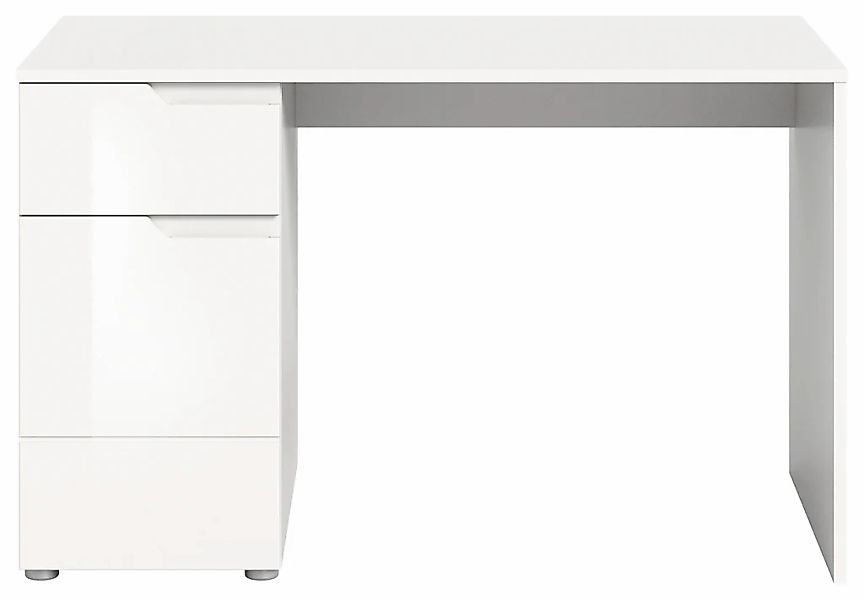 Home affaire Schreibtisch "CAPRI, 1 Schubkasten & 1Tür inkl. eingefasster G günstig online kaufen