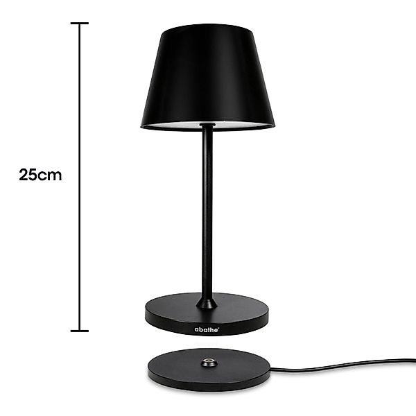 abathe USB-Tischleuchte abathe LED Akku Tischleuchte günstig online kaufen