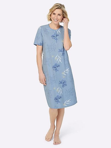 Ascafa Nachthemd Kurzarm-Nachthemden (2-tlg) günstig online kaufen