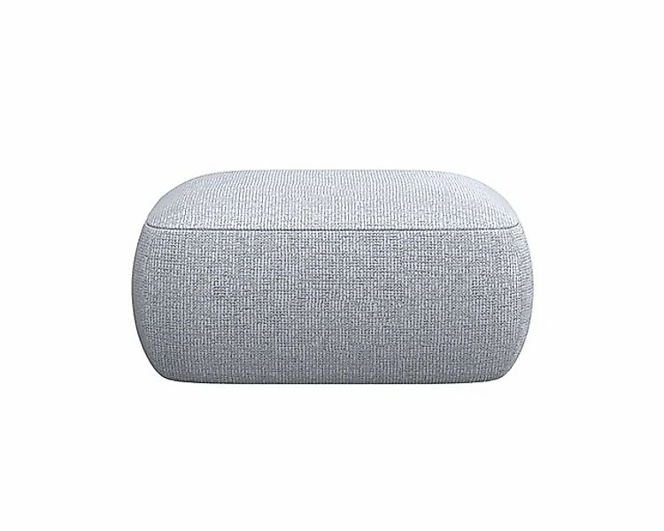 FLEXLUX Pouf »Torino, rund, bodennah, Sitzhocker, Polsterhocker«, Modernes, günstig online kaufen