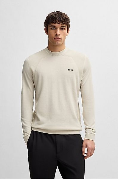 BOSS GREEN Strickpullover Momentum_Lite_C mit Marken-Logo günstig online kaufen