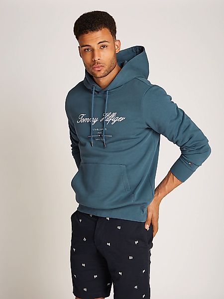 Tommy Hilfiger Hoodie "SCRIPT LOGO HOODY", mit aufgesticktem Logo günstig online kaufen