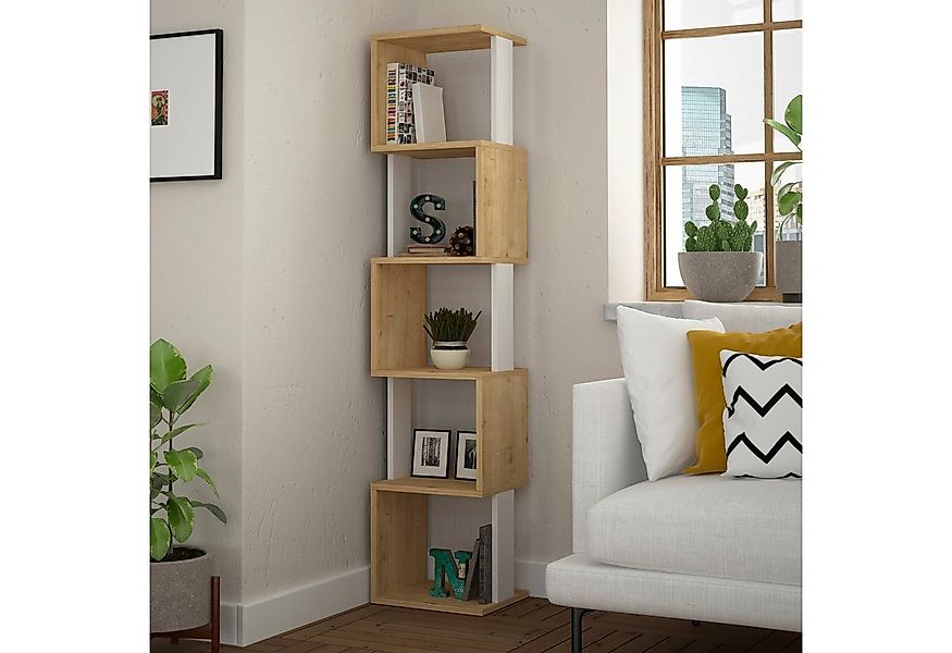 Decortie Bücherregal Piri, Modernes Bücherregal Display Unit, 35 x 30 x 161 günstig online kaufen