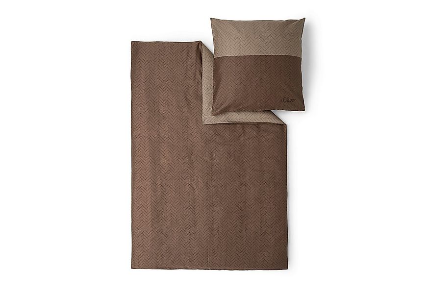 s.Oliver Bettwäsche Satinbettwäsche s.Oliver, Mako-Satin, 2 teilig, im mini günstig online kaufen