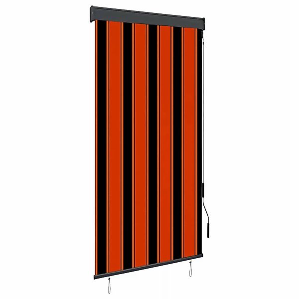 Außenrollo 80 X 250 Cm Orange Und Braun günstig online kaufen