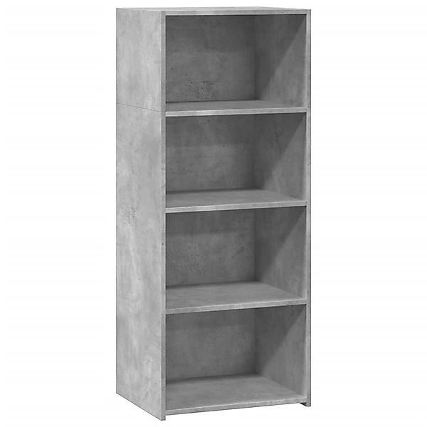 vidaXL Highboard Betongrau 50x41x124 cm Holzwerkstoff 846400 günstig online kaufen