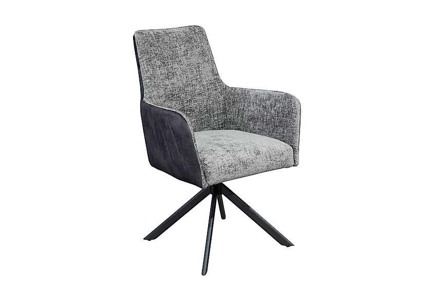 LC Home Esszimmerstuhl Chicago Webstoff/Microfaser Drehstuhl günstig online kaufen