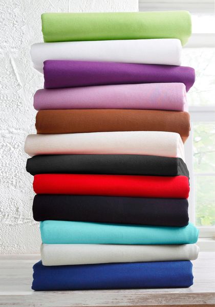 bellana Spannbettlaken "Melone in Gr. 70x140, 90x200, 140x200 oder 180x200 günstig online kaufen