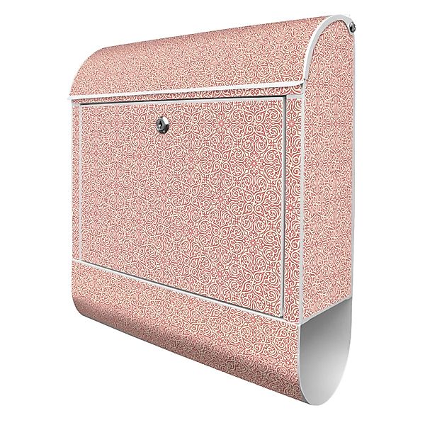 Banjado Design Briefkasten Weiß Pulverbeschichtet 39x47x14cm 2 Schlüssel Mi günstig online kaufen