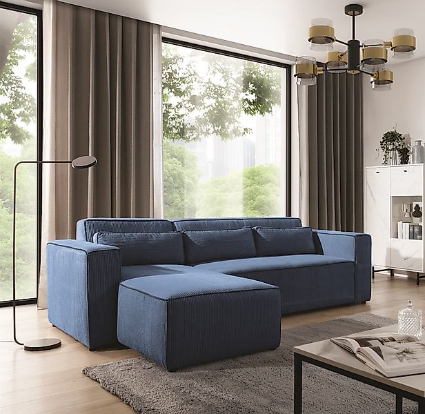 Fun Möbel Ecksofa Schlafsofa WALDO in günstig online kaufen