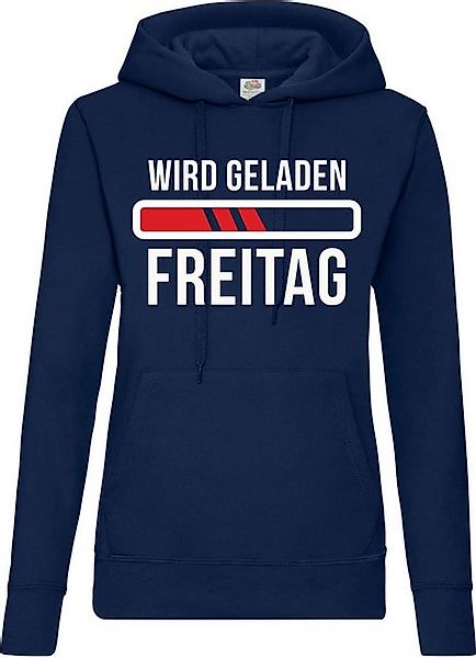 Youth Designz Kapuzenpullover "Freitag Wird Geladen" Damen Hoodie Pullover günstig online kaufen