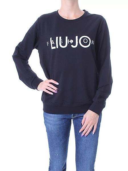 liujo Sweatshirt Damen schwarz cotone günstig online kaufen
