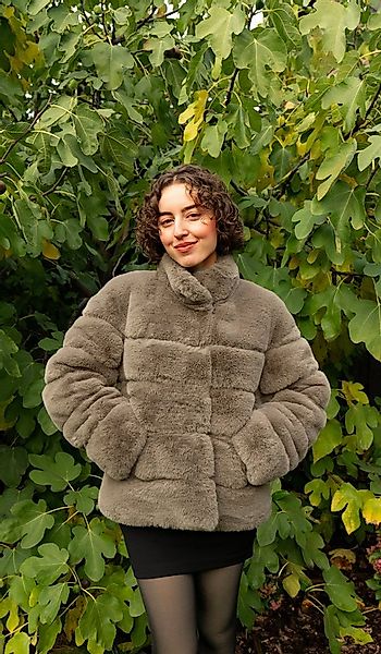 Passioni Fellimitatjacke Noelle - Basic Faux Fur Winterjacket günstig online kaufen