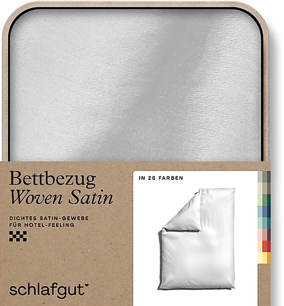 Schlafgut Bettbezug Woven Satin, (1 St), günstig online kaufen