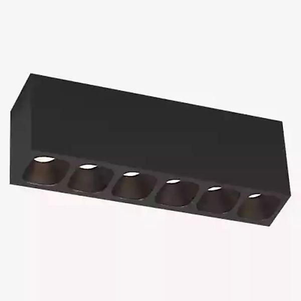 Wever & Ducré Pirro Petit Surface 6.0 Deckenleuchte LED, schwarz - 2.700 K günstig online kaufen