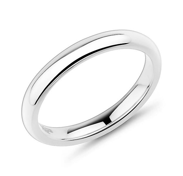 Unique Fingerring Unique Ring aus Edelstahl konvex 3mm breit R9206 günstig online kaufen