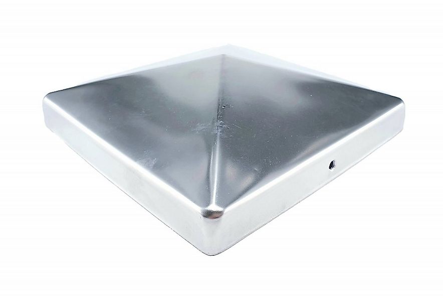 Gartenwelt Riegelsberger Pfostenkappe Pfostenkappe Edelstahl Pyramide Zaunk günstig online kaufen