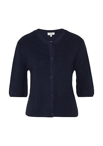 s.Oliver Cardigan Strickjacke Halbarm-Strickjacke günstig online kaufen