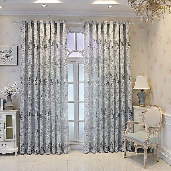 BYSURE Gardine (2 St), Ösen, halbtransparent, günstig online kaufen