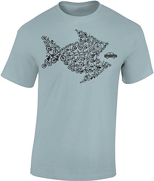 Baddery Print-Shirt Fahrrad T-Shirt: "Bikes of günstig online kaufen
