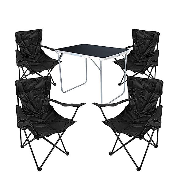 Mojawo Essgruppe 5-tlg Camping Set Gartenmöbel günstig online kaufen