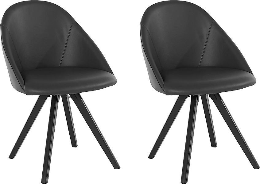 Home affaire 4-Fußstuhl Lotos (Set, 2 günstig online kaufen